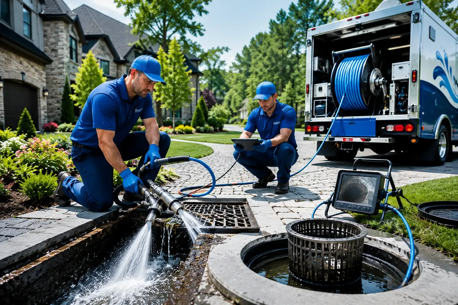 Local outdoor drain cleaning professionals in Mapleton, ME